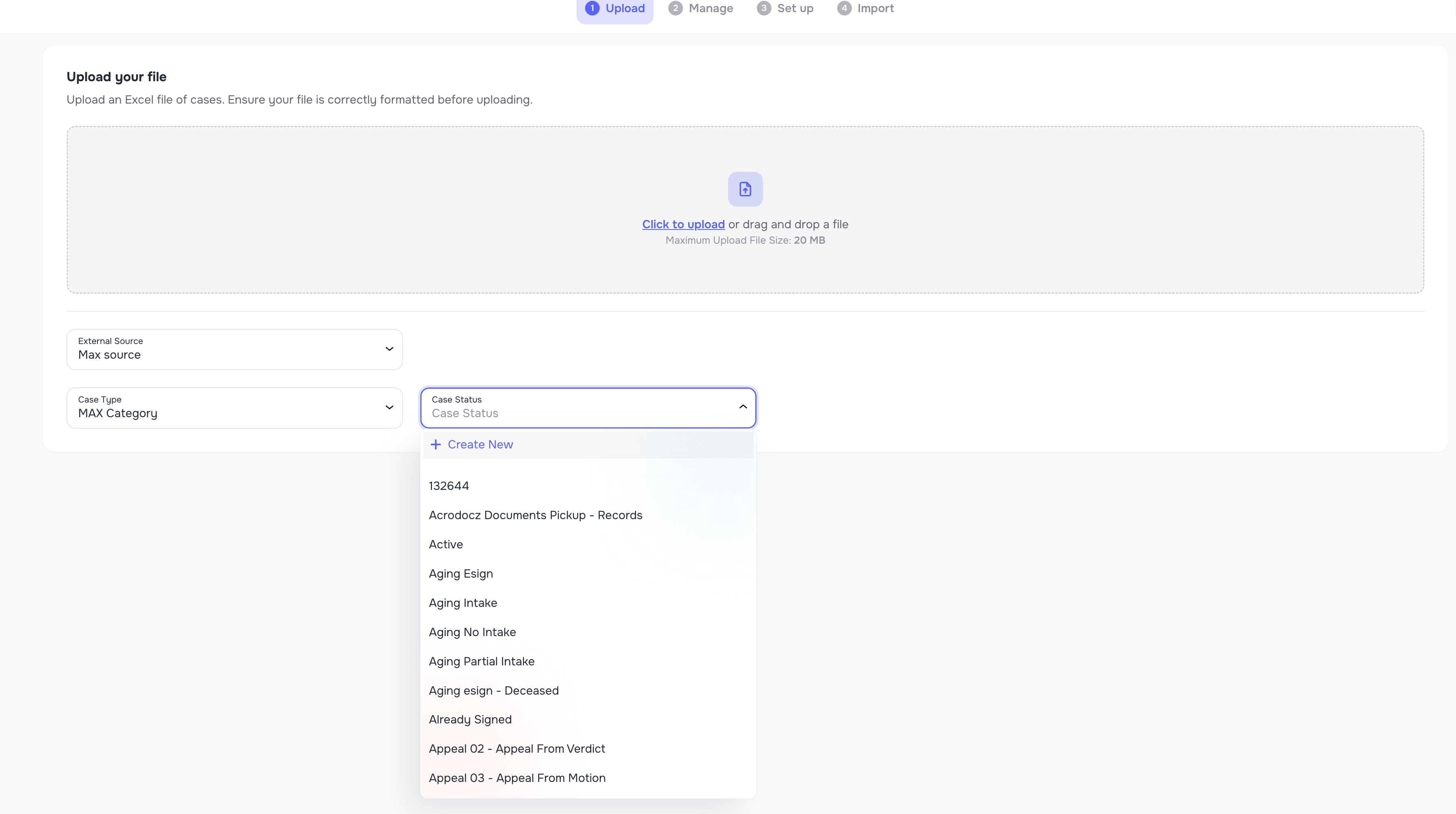 Custom External Sources during import