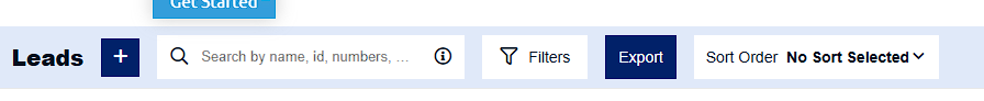 Export button in Law Ruler Inbox
